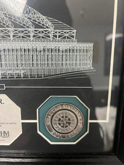 Ken Griffey Jr Seattle Mariners  designated hitter 02 of 1000 Plaque
