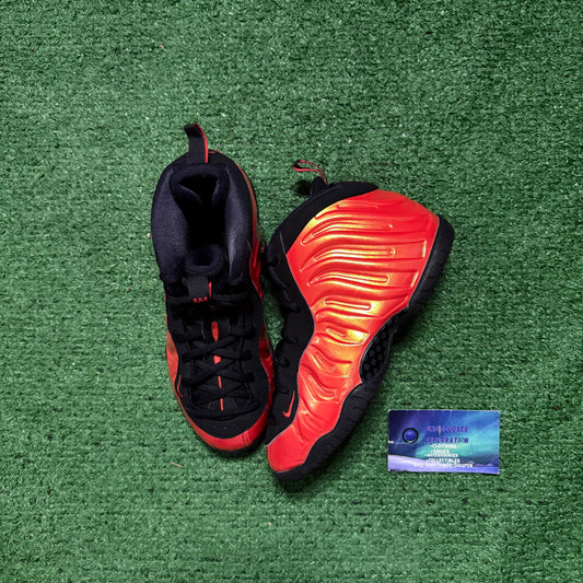 Nike Air Foamposite One Habanero Red 1.5 Youth “Preowned”