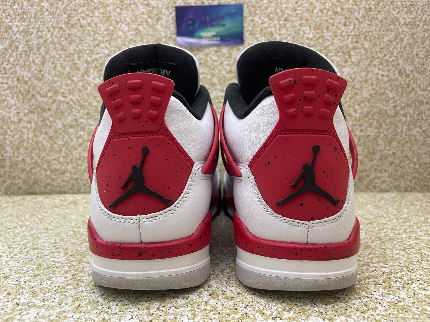 Jordan 4 Red Cement 8 Men/9.5 Women “Preowned”