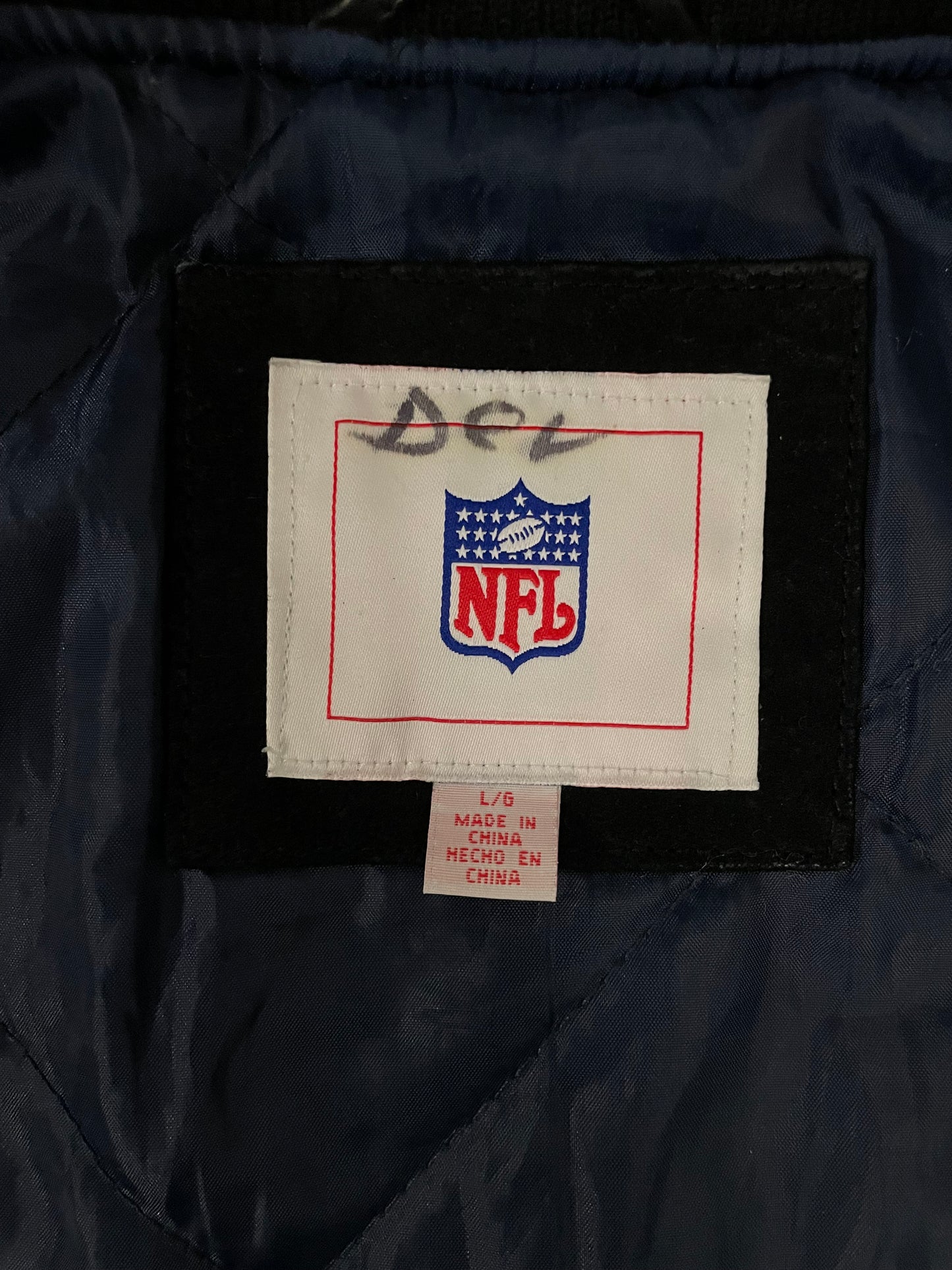 Vintage 2000s Seattle Seahawks suede NFL Jacket