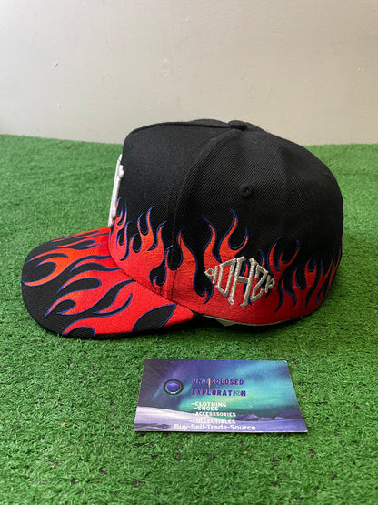 Killthehype New York Yankees flames hat