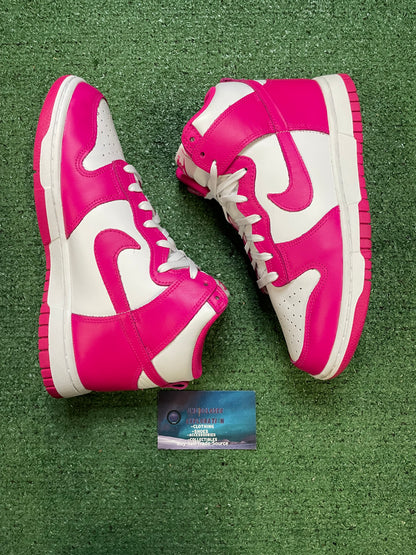 Nike dunk high pink prime size 5.5youth/7women