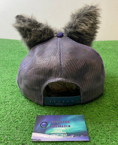 Vintage 1980s UW University of Washington Huskies 3D plush hat