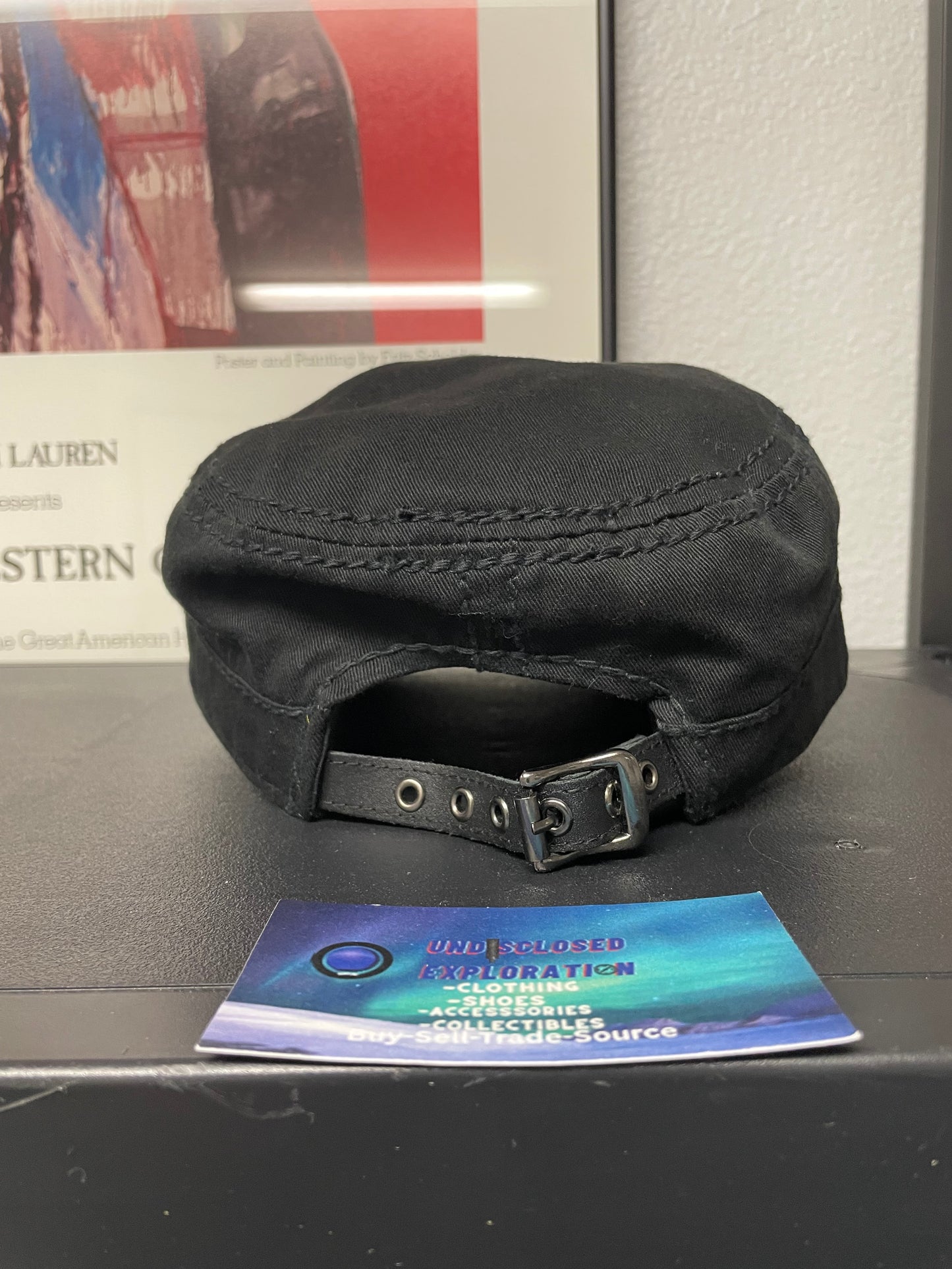 Vintage 2000s Affliction triple cross cadet hat