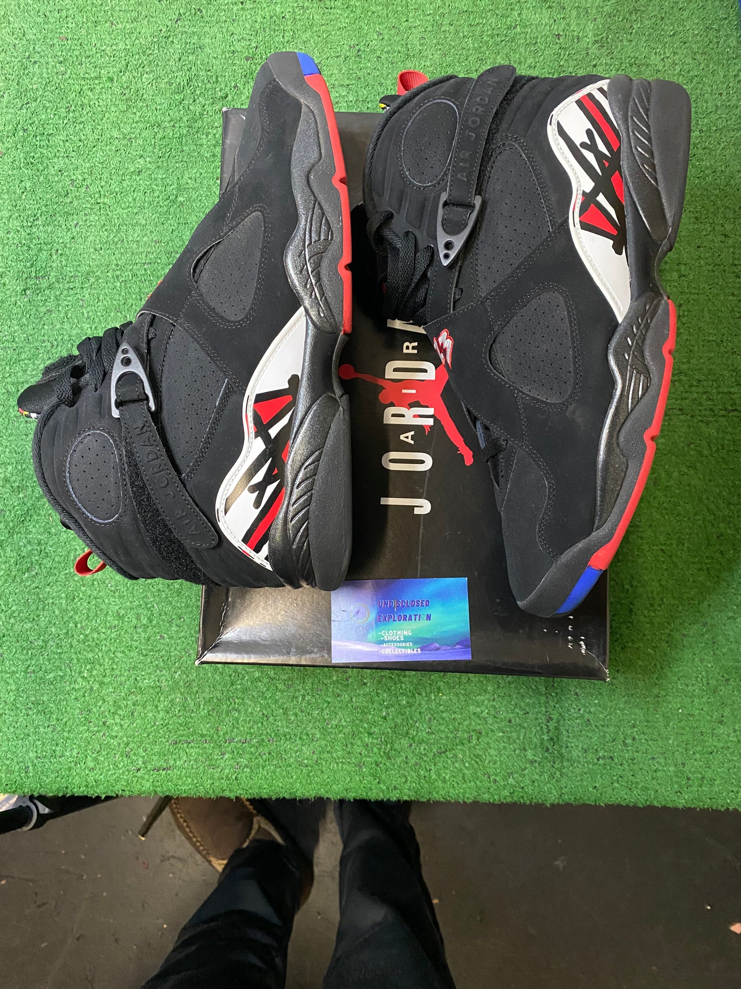 Jordan 8 playoffs 2023 size 11.5men/13women