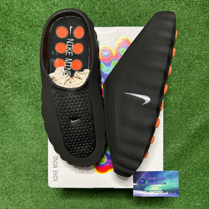 Nike Mind 001 Slide Black 10 Men “Preowned”