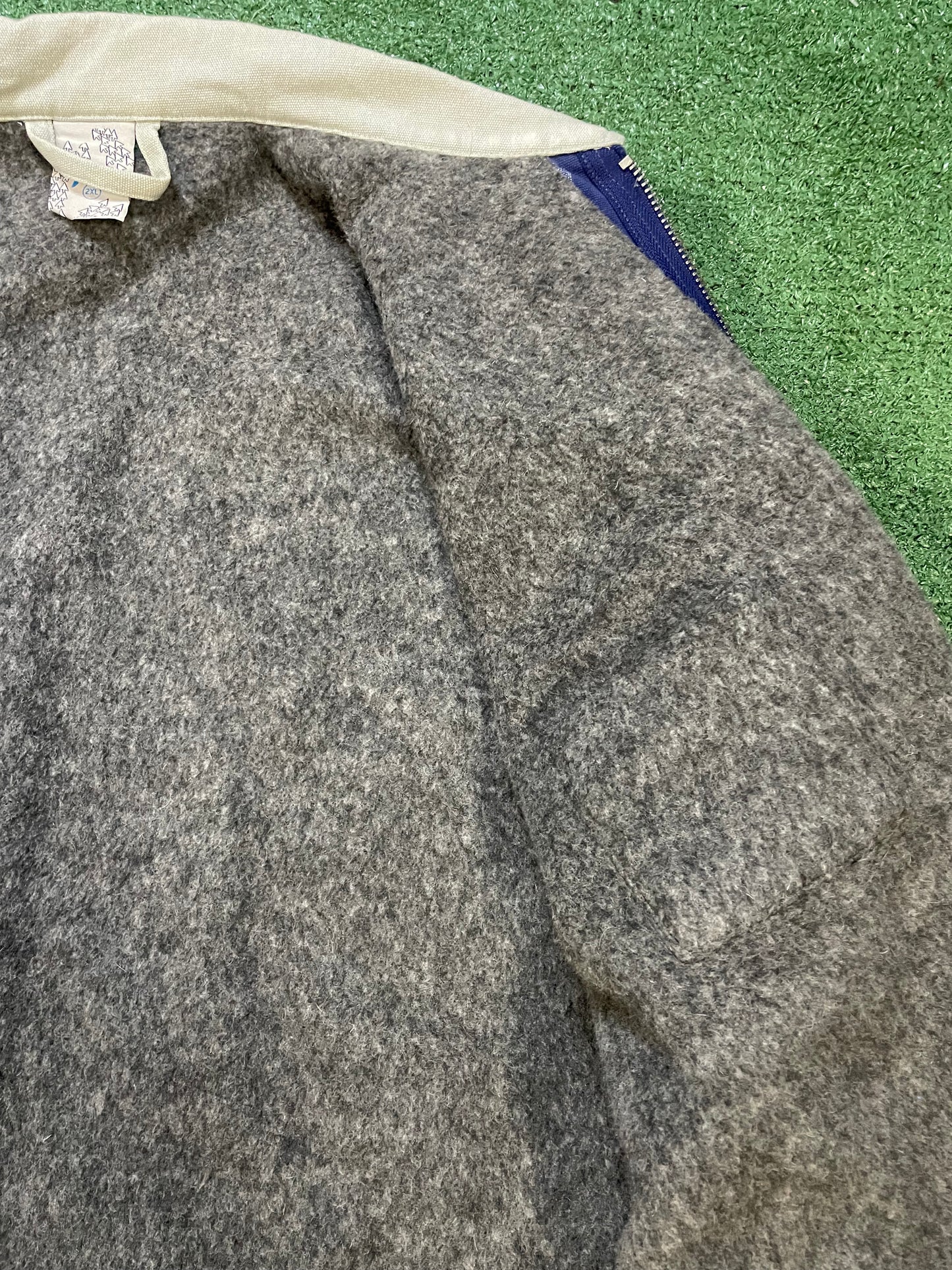 Artificial Fever faded navy New York jacket