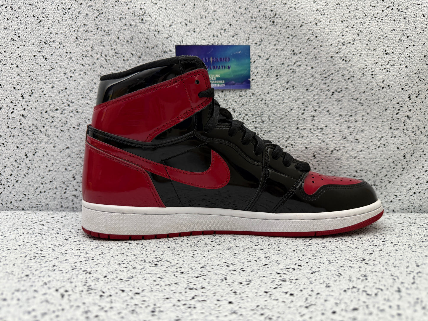 Jordan 1 Patent Bred 10.5 Men/12 Women “Preowned”