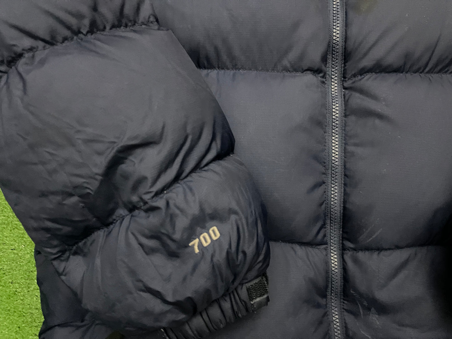 North Face Navy Nuptse