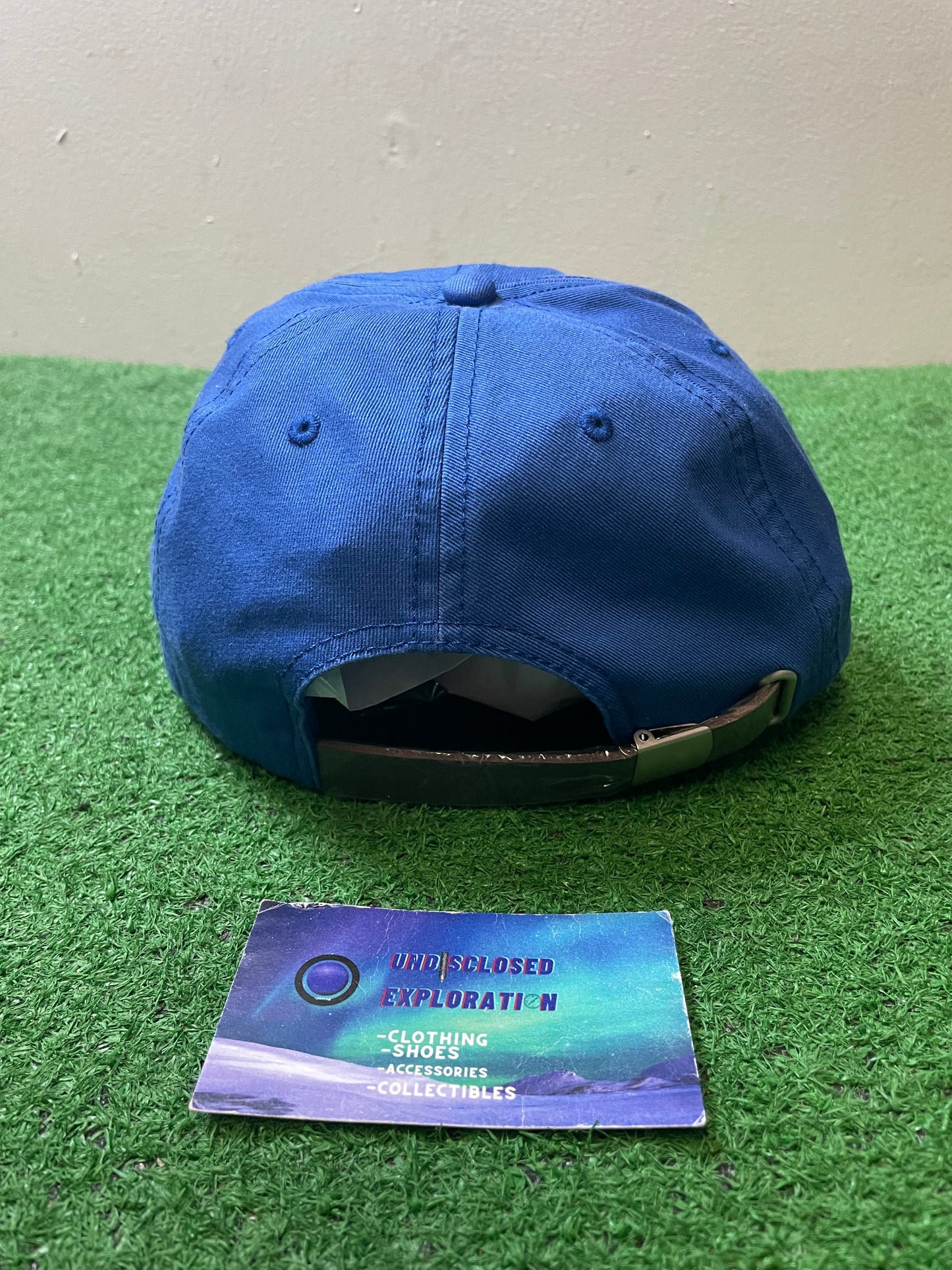 American Eagle AE iconic blue and white dad hat