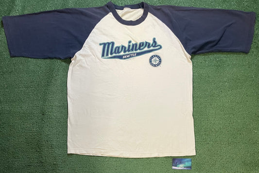 Vintage 2000s Seattle Mariners 3/4 longsleeve
