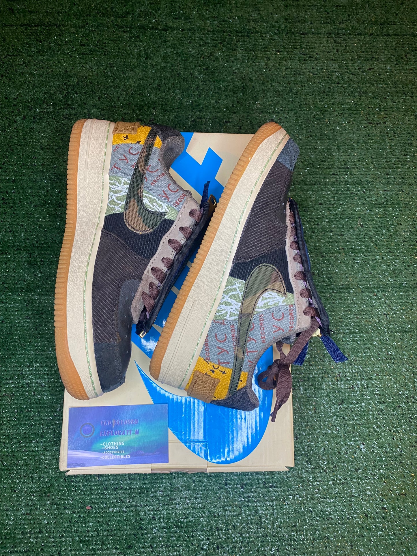 Nike Air Force 1 low Travis scott cactus jack size 4men/5.5women