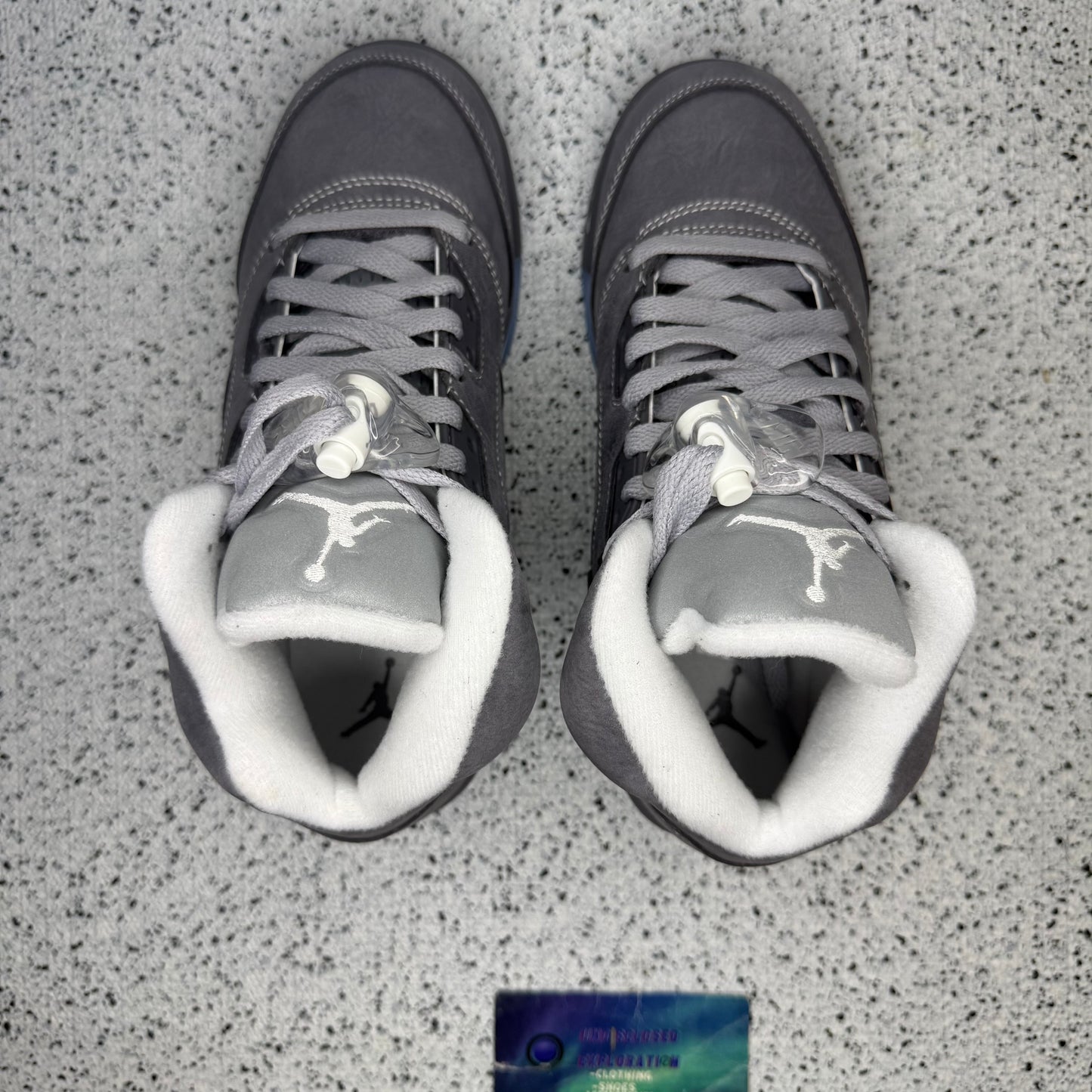 Jordan 5 Wolf Grey 4.5 Youth “Preowned”