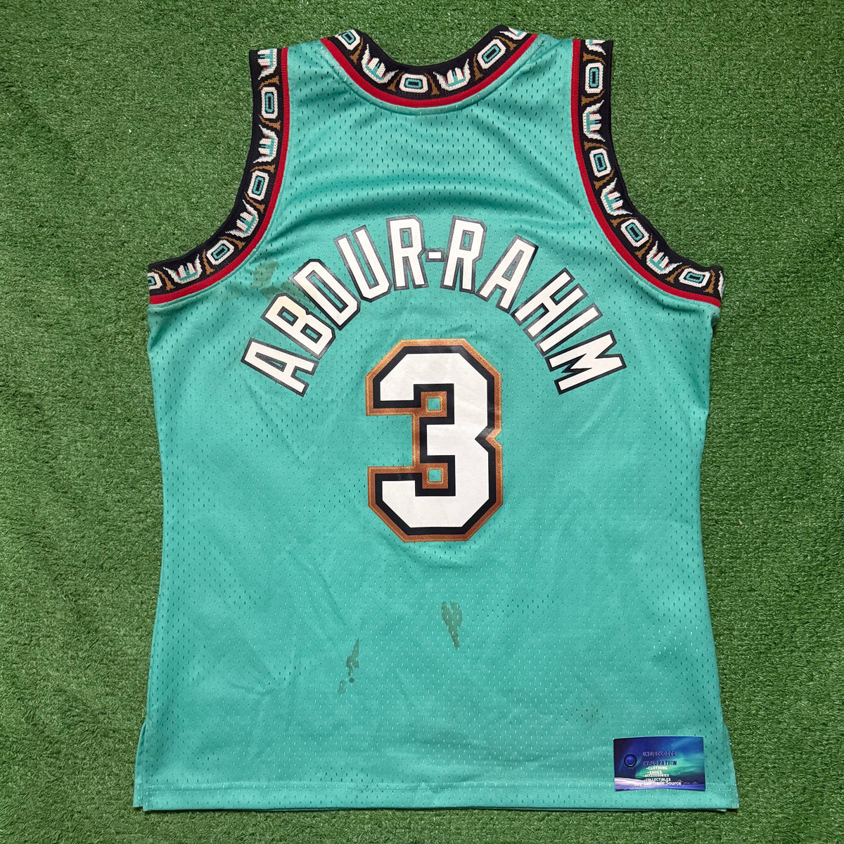Vancouver Grizzlies Shareef Abdur-Rahim Mitchell & Ness Jersey