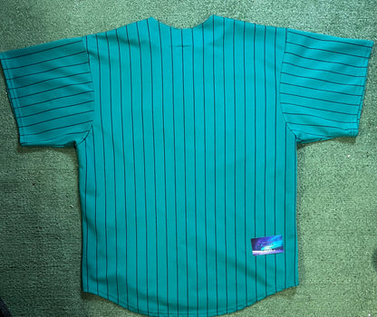 Vintage 1990s Seattle Mariners pinstripe jersey