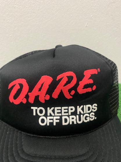 Vintage 1990s D.A.R.E to keep kids off drugs hat