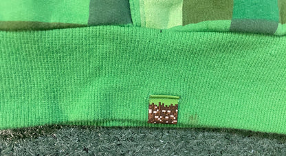 Minecraft full zip creeper hoodie