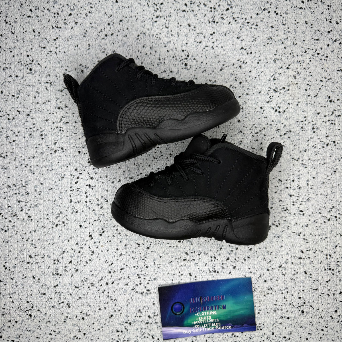 Jordan 12 Black Taxi Toddler 4 C “Preowned”