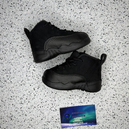 Jordan 12 Black Taxi Toddler 4 C “Preowned”