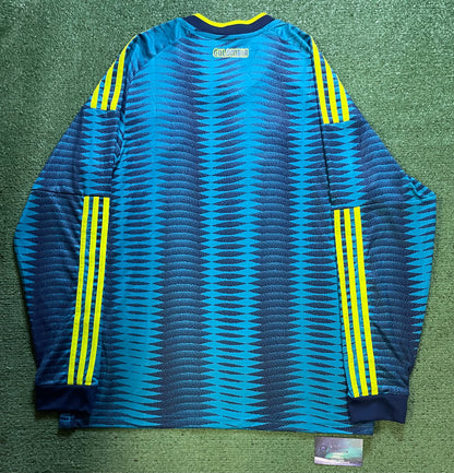 Adidas Colombia Long Sleeve Away Jersey 2026