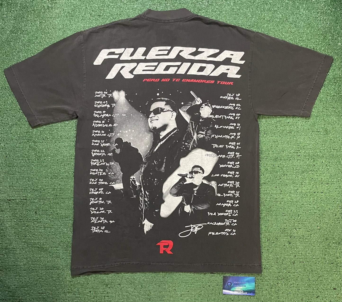 Fuerza Regida pero no te enamores tour tee