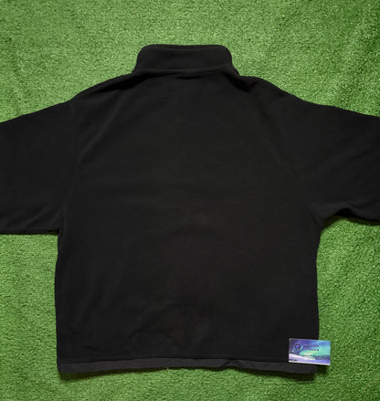 Fear of God Essentials Polar Fleece Half Zip Sweater Black