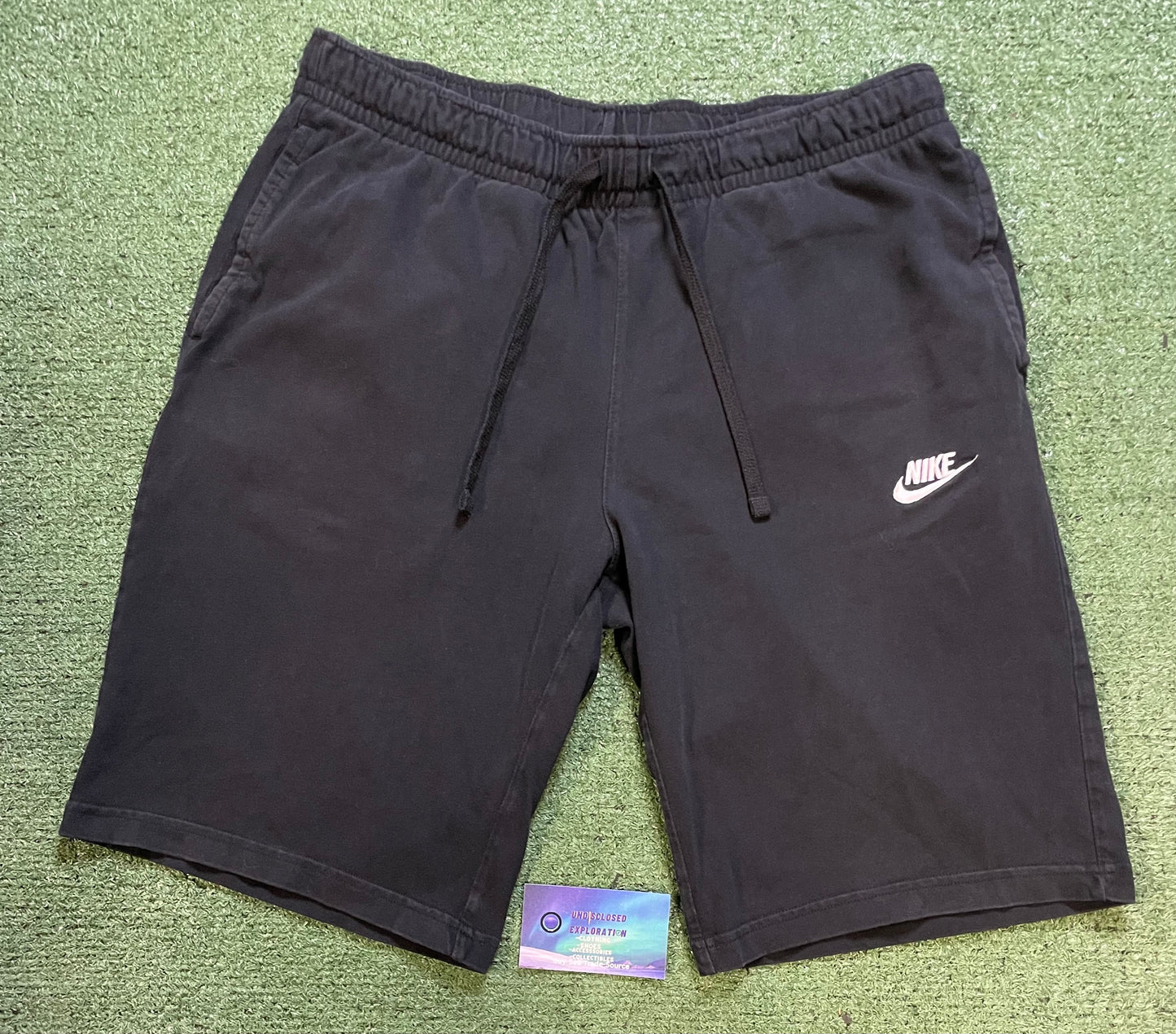 Black Nike drawstring shorts