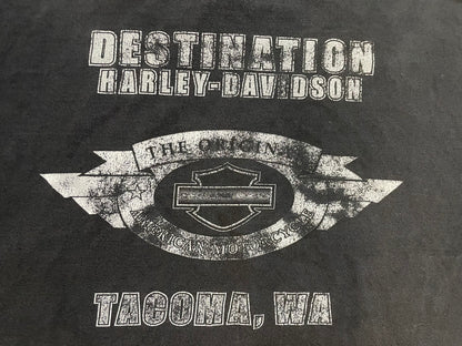 Vintage 2000s Harley Davidson Get a grip tee