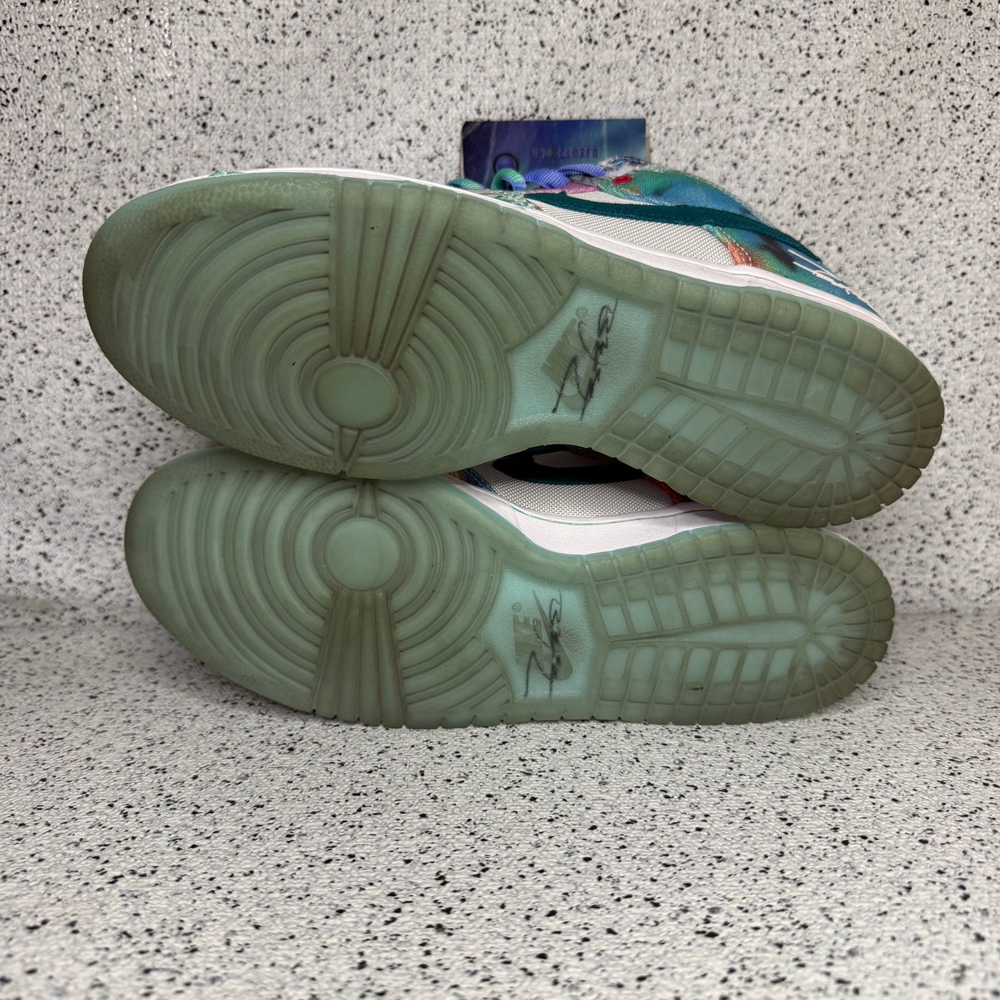 Nike Dunk SB Low Futura Bleached Aqua 9 Men “Preowned”