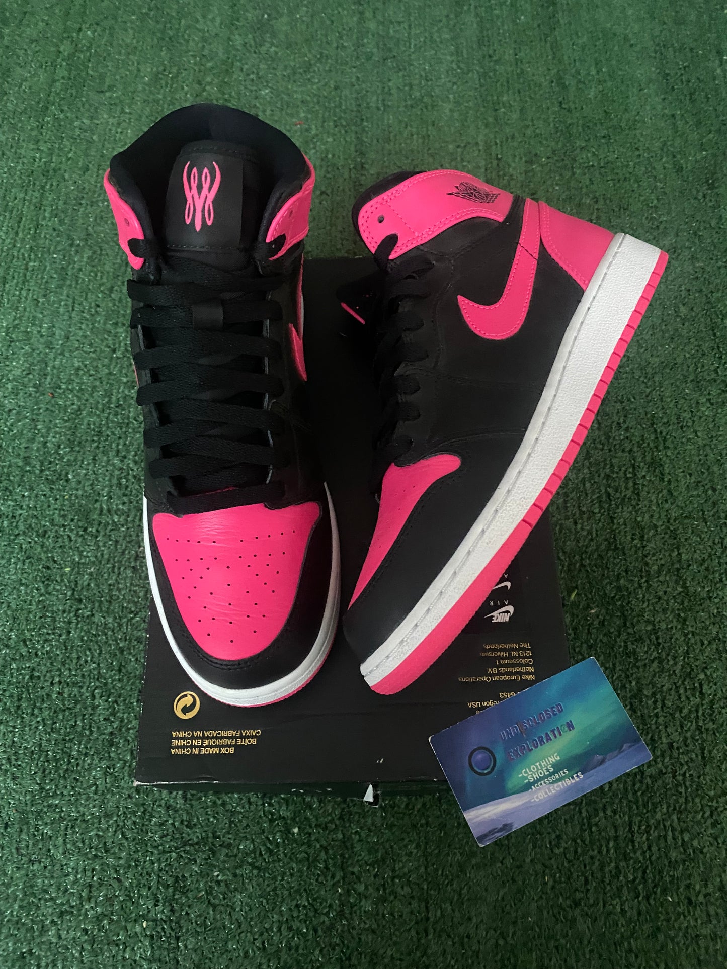 Jordan retro 1 Serena Williams Hyper Pink size 7youth/8.5women