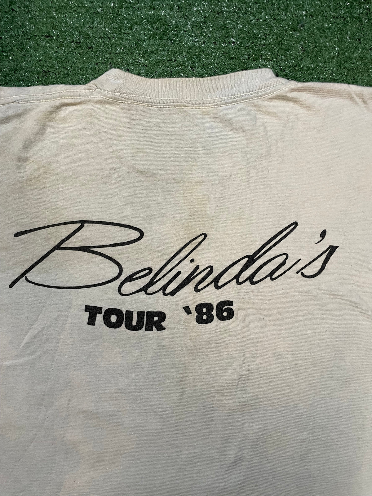 Vintage 1986 Belinda’s Carlisle tour tee