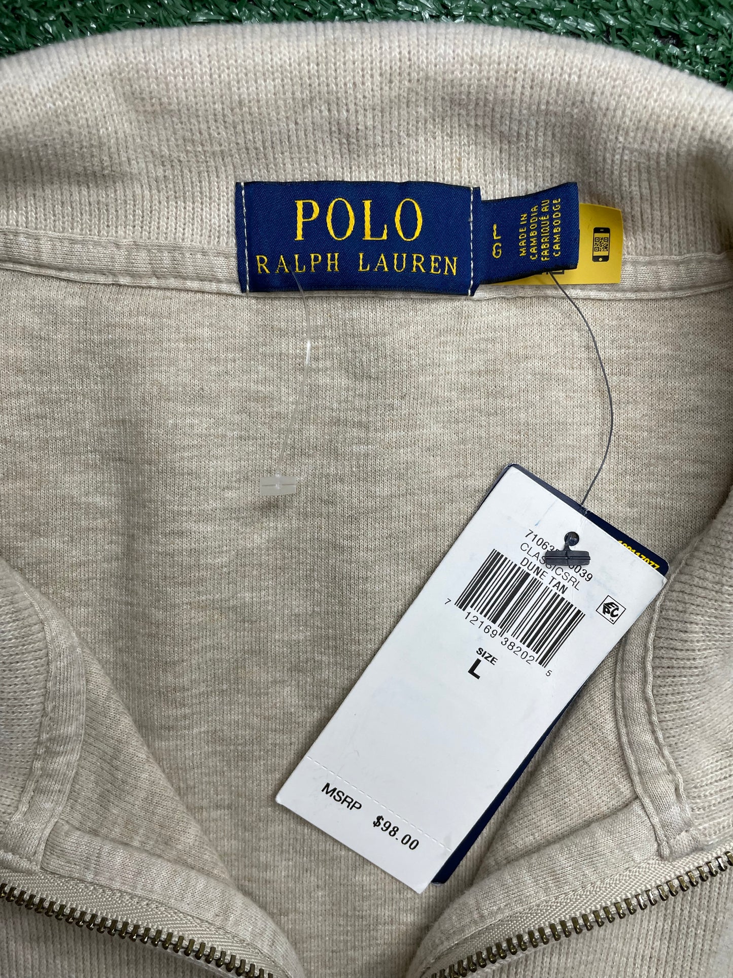 Ralph Lauren Quarter zip sweater