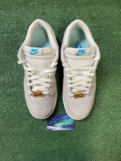 Nike Dunk low barbershop grey size 10men/11.5women