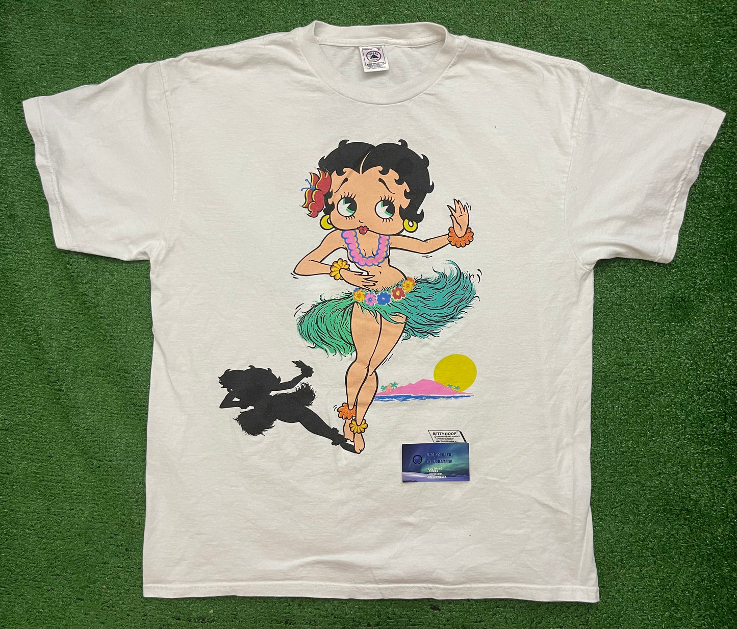 Vintage 90s Betty Boop Hawaii Shirt