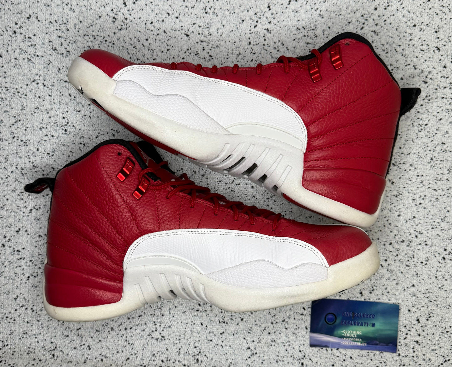 Jordan 12 Gym Red 11 Men/12.5 Women “Preowned”