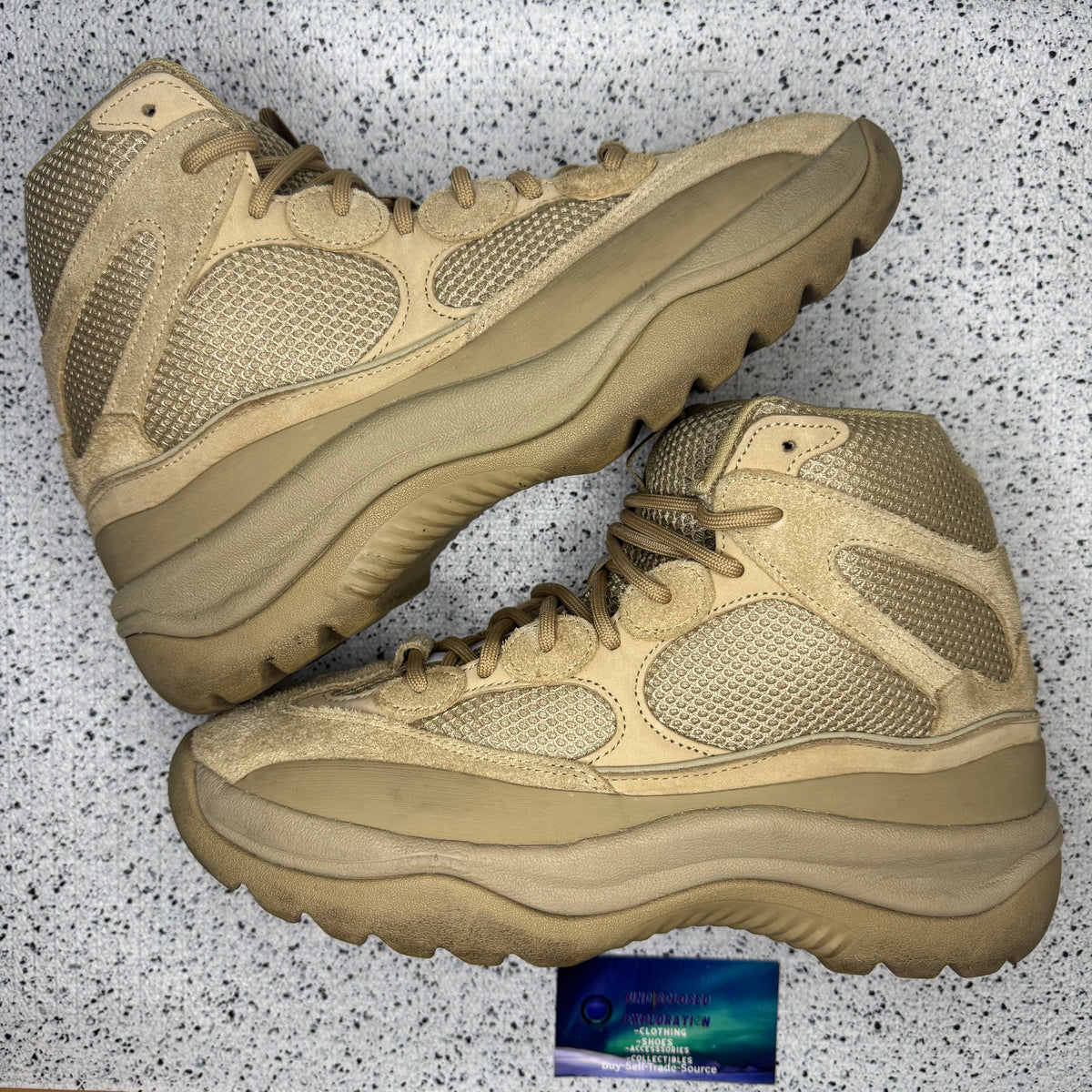 Adidas Yeezy Desert Boot Rock 10 Men “Preowned”