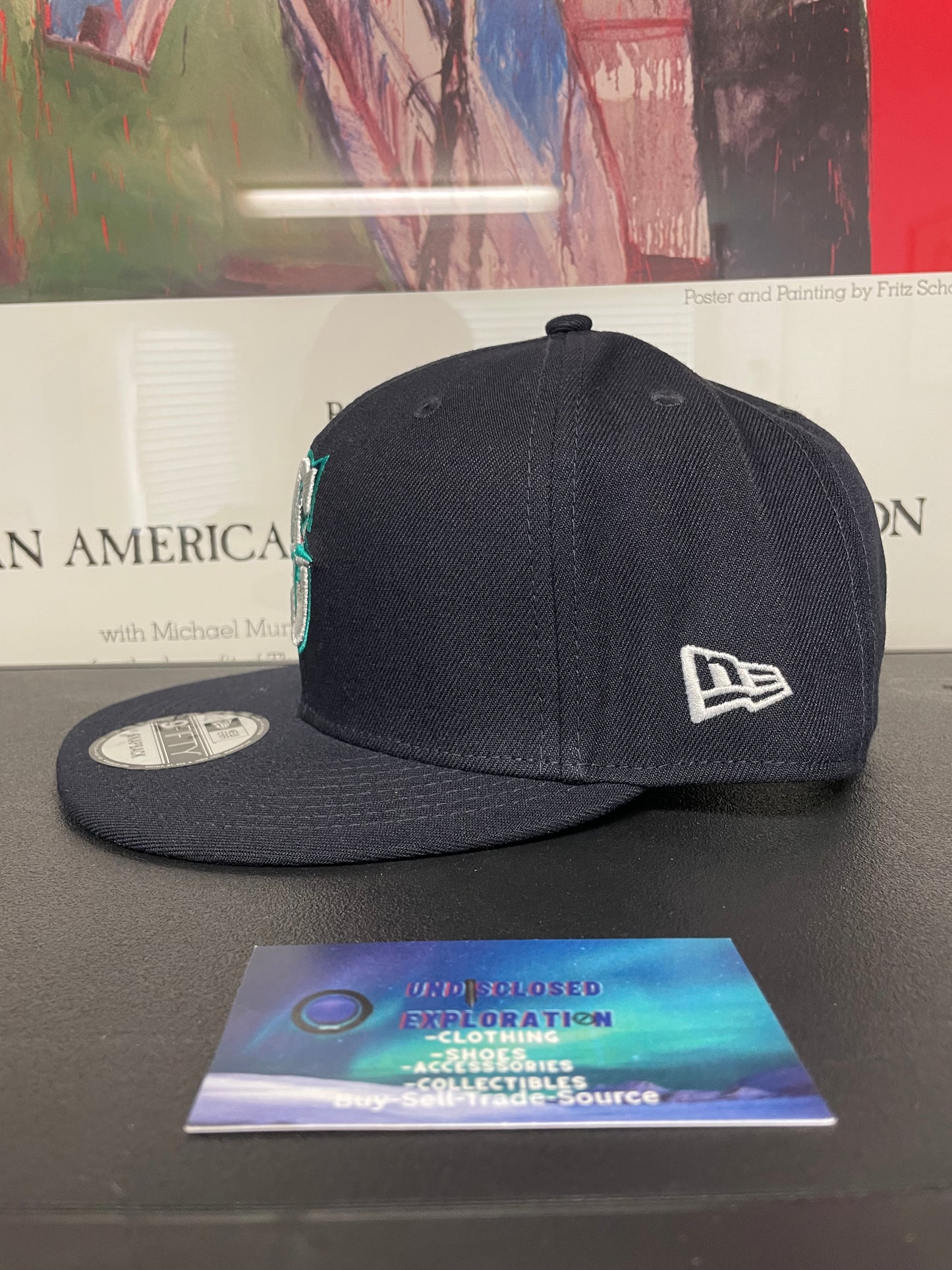 Seattle Mariners navy blue new era hat