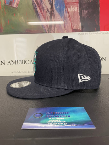 Seattle Mariners navy blue new era hat