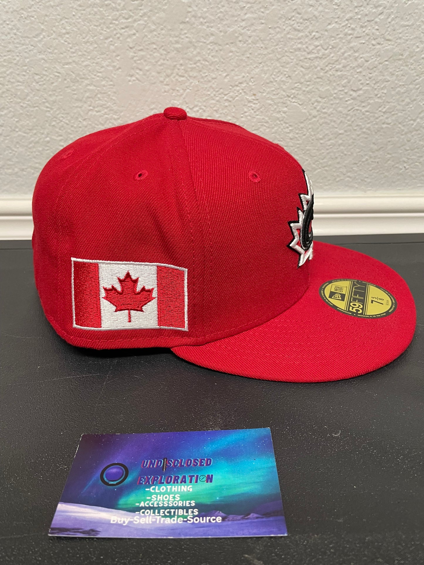 Canada world baseball new era fitted hat