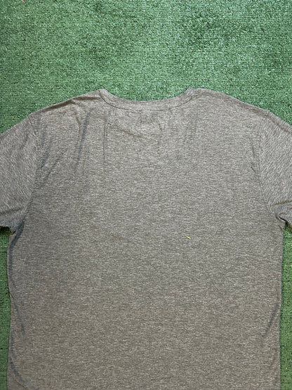 Vuori starto tech heather grey tee