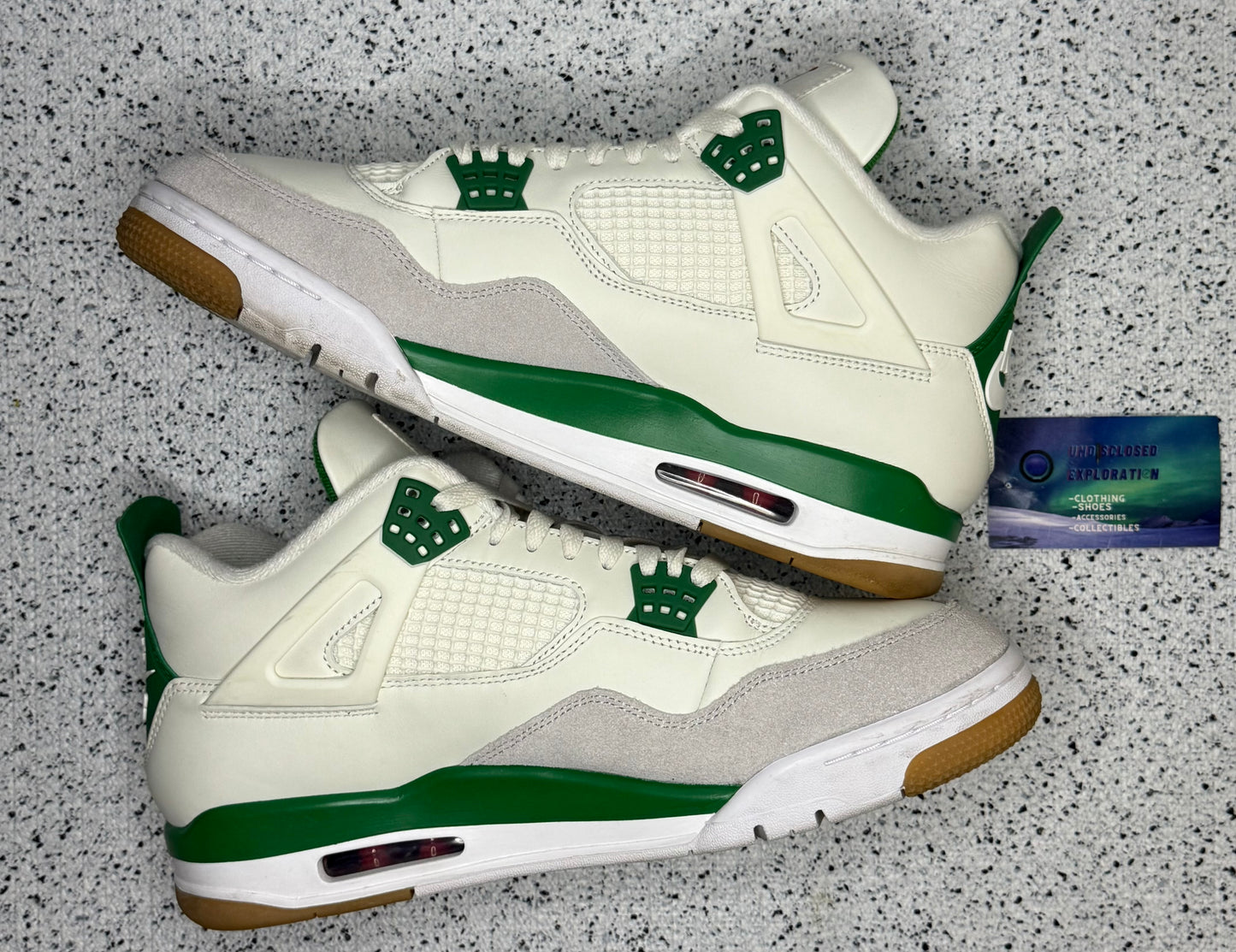 Jordan 4 Pine Green 11.5 Men/13 Women “Preowned”