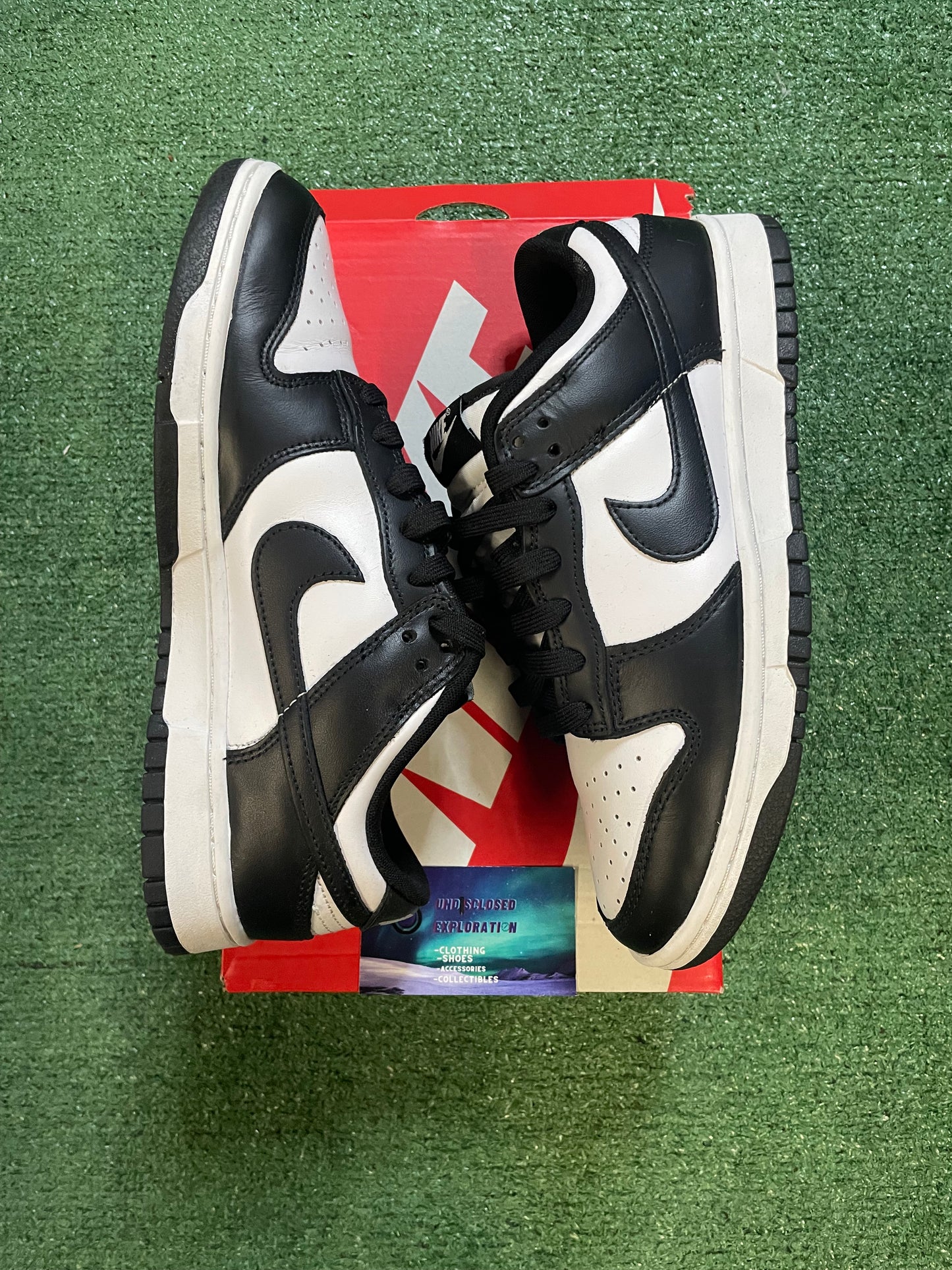 Nike Dunk Low black and white panda size 9men/10.5women