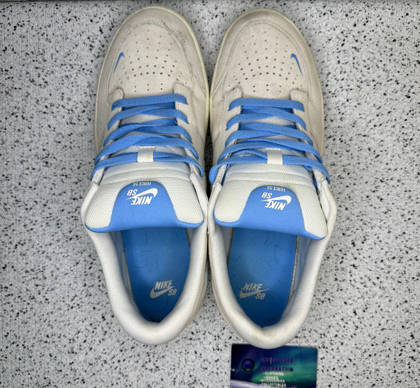 Nike SB Force 58 University Blue 12 Men/13.5 Women “Preowned”