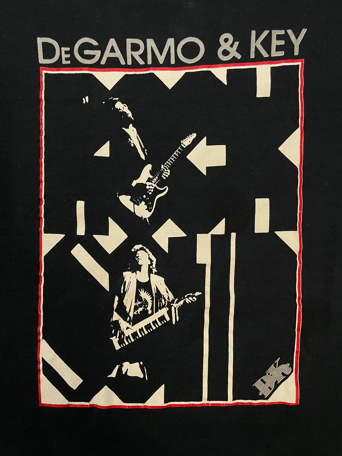 Vintage 1988 DeGarmo & Key rock solid tour tee