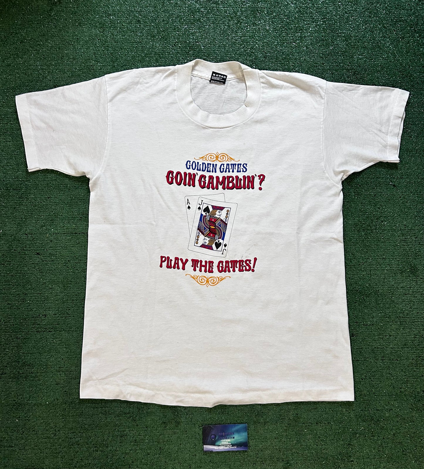 Vintage Golden Gates gambling casino tee