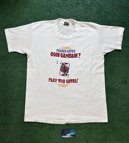 Vintage Golden Gates gambling casino tee
