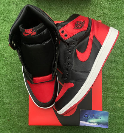 Jordan 1 Satin Bred