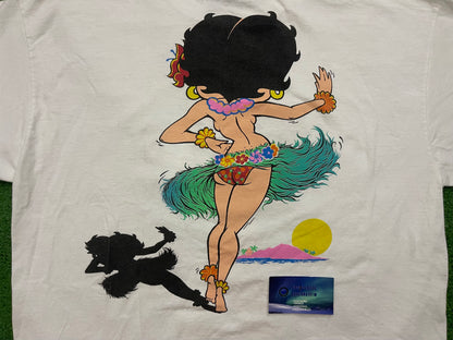 Vintage 90s Betty Boop Hawaii Shirt