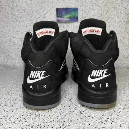 Jordan 5 Black Metallic Reimagined 9.5 Men “Preowned”