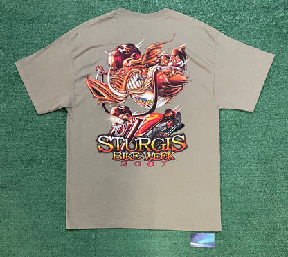 Vintage 2000s Sturgis bike week tee